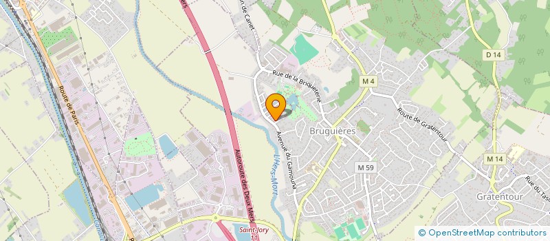 localisation de l'entreprise ELC-CONSULTING  CUGNAUX