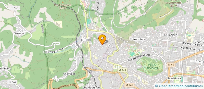 localisation de l'entreprise ELC INVEST  DURTOL