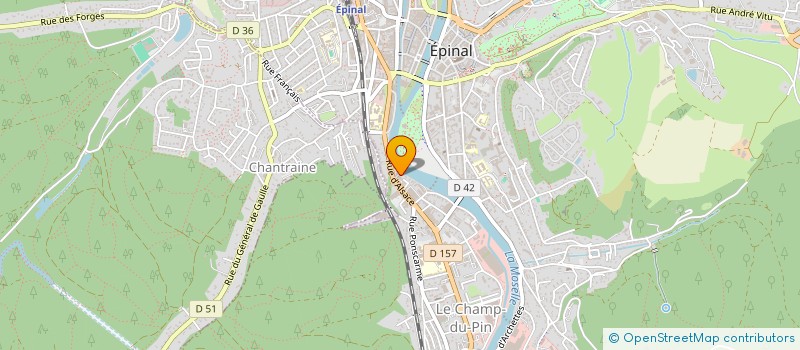 localisation de l'entreprise ELC TRAITEUR à DEYVILLERS
