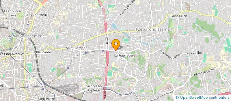 localisation de l'entreprise ELCAM SAILING à MARSEILLE