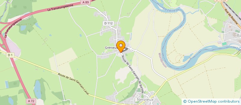 localisation de l'entreprise ELCAMIE INVEST  NERVIEUX