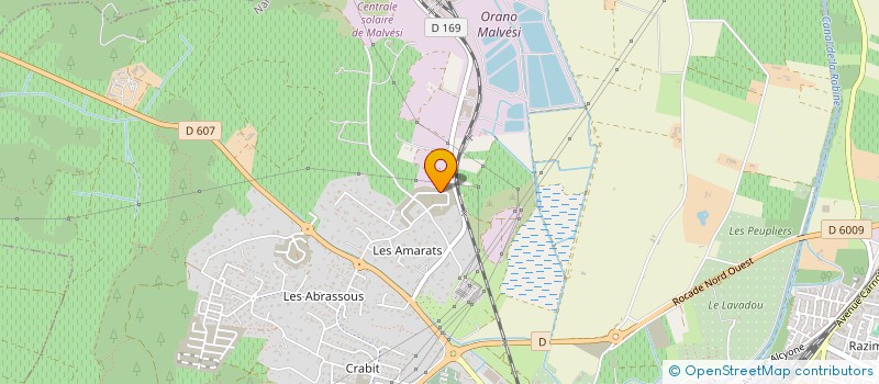 localisation de l'entreprise ELCAR LOCATION  NARBONNE