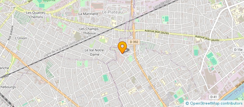 localisation de l'entreprise ELCARS SERVICES  BEZONS