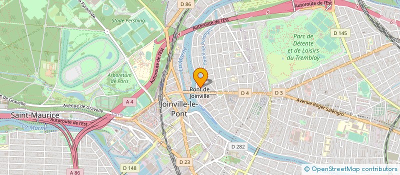 localisation de l'entreprise ELCE PUBLICITE  JOINVILLE-LE-PONT