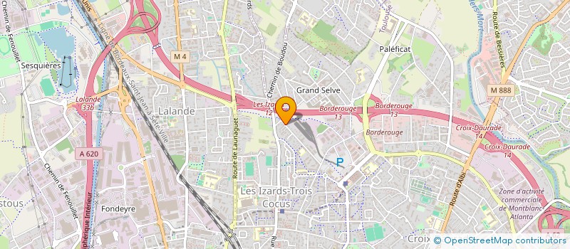localisation de l'entreprise ELCELLO  TOULOUSE