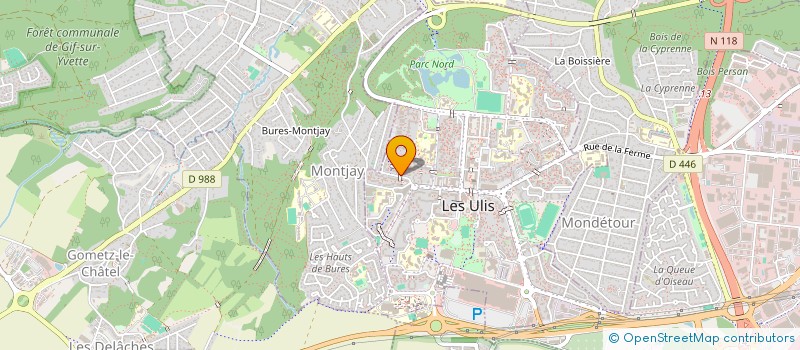 localisation de l'entreprise ELCHEL CONSTRUCTION  LES ULIS