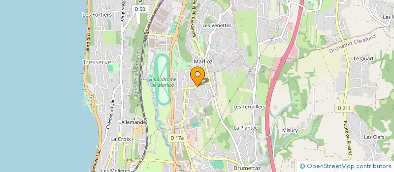 localisation de l'entreprise ELCIA  AIX-LES-BAINS