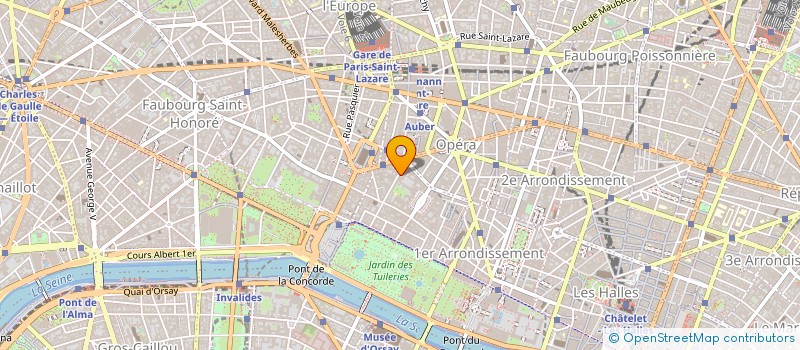 localisation de l'entreprise ELCO à PARIS