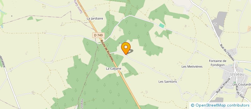 localisation de l'entreprise ELCO  USSEAU