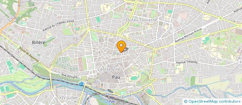localisation de l'entreprise ELCOM à PAU