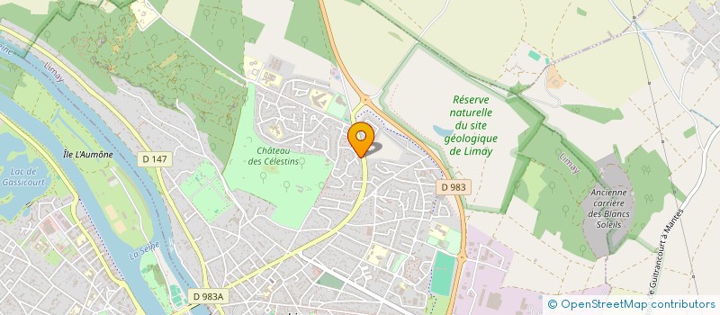 localisation de l'entreprise ELCON FRANCE à LIMAY