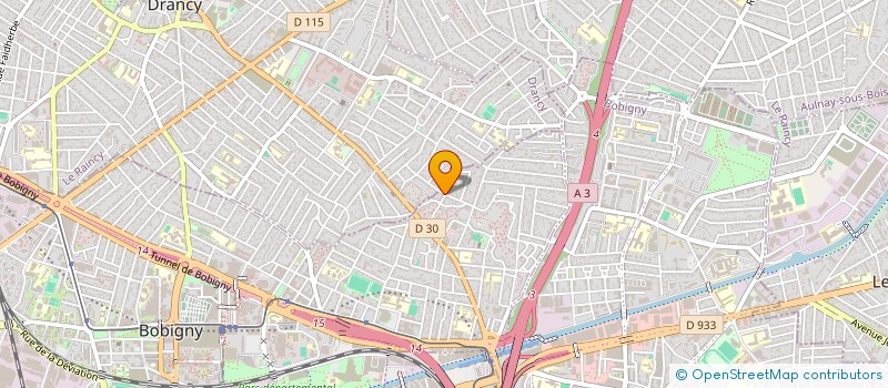 localisation de l'entreprise ELCONTROL FRANCE à BOBIGNY