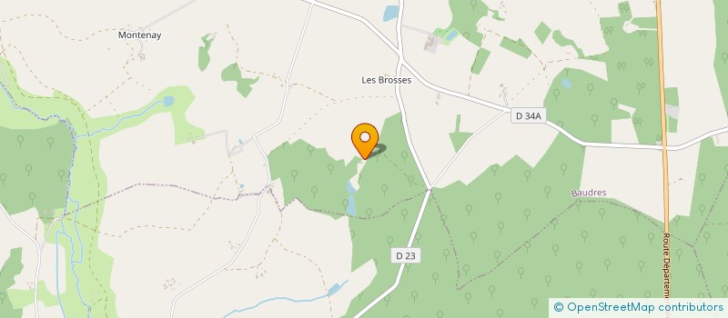 localisation de l'entreprise ELCTR à BAUDRES