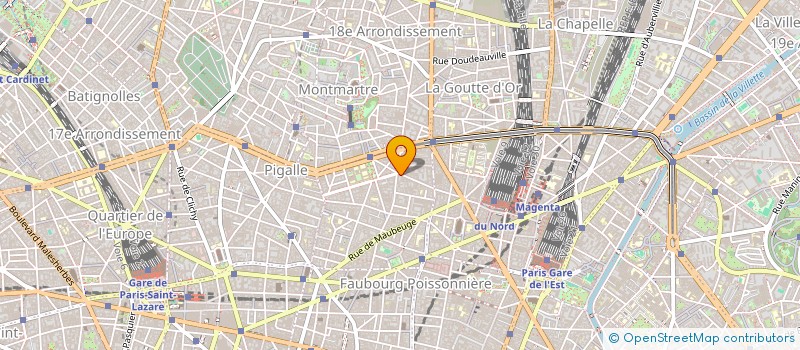 localisation de l'entreprise ELCY  PARIS