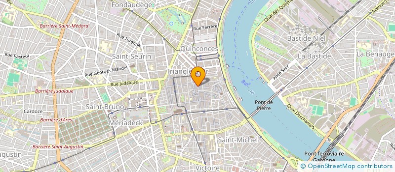 localisation de l'entreprise ELCY  BORDEAUX