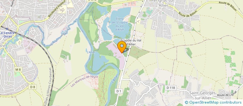 localisation de l'entreprise ELCY LOC  LA ROCHE-NOIRE