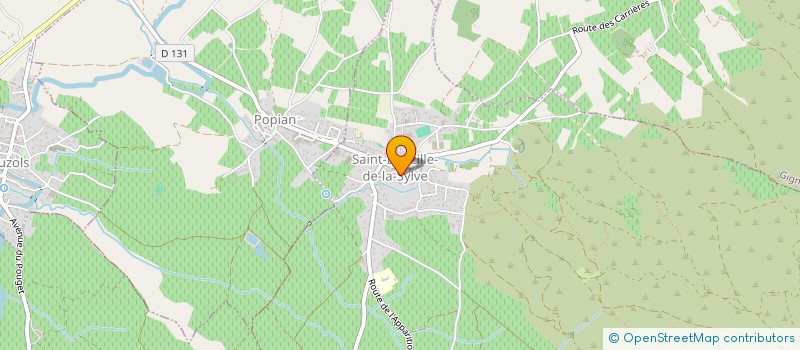 localisation de l'entreprise ELCYE DANSE  SAINT-BAUZILLE-DE-LA-SYLVE