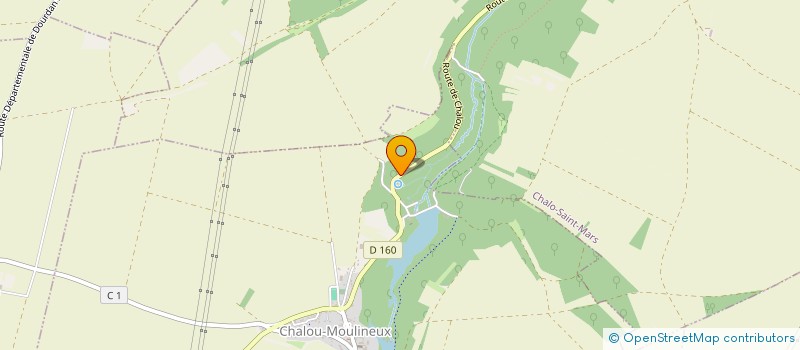 localisation de l'entreprise ELD CONSTRUCTION  CHALOU-MOULINEUX