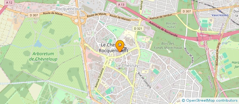 localisation de l'entreprise ELD COORDINATION à LE CHESNAY-ROCQUENCOURT