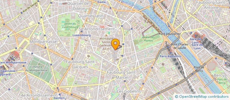 localisation de l'entreprise ELDA  PARIS