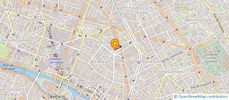 localisation de l'entreprise ELDAAR à PARIS