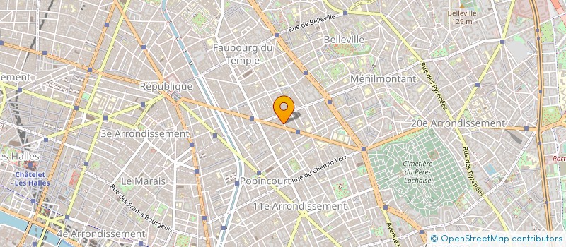 localisation de l'entreprise ELDAN RENT A CAR FRANCE à PARIS