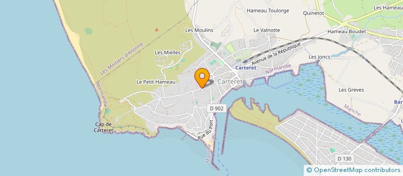 localisation de l'entreprise ELDEA à BARNEVILLE-CARTERET