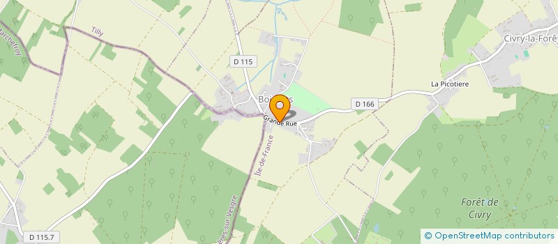 localisation de l'entreprise ELDEE EDITION  TACOIGNIERES