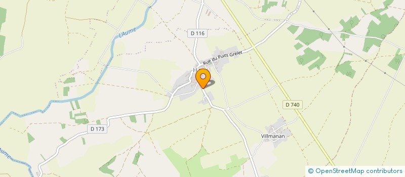 localisation de l'entreprise ELDEMER  VALDELAUME