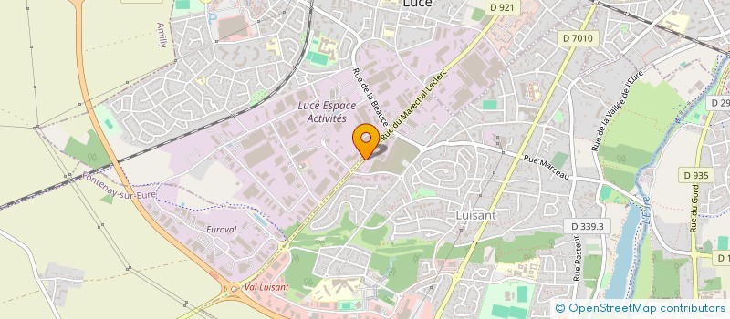 localisation de l'entreprise ELDIBO à LUISANT