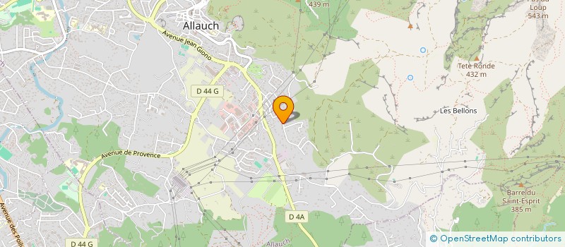 localisation de l'entreprise ELDINA  ROQUEFORT-LA-BEDOULE