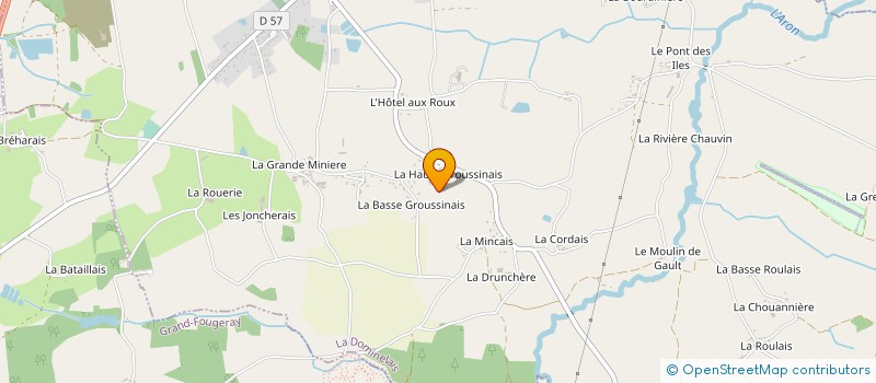 localisation de l'entreprise ELDO  LA DOMINELAIS