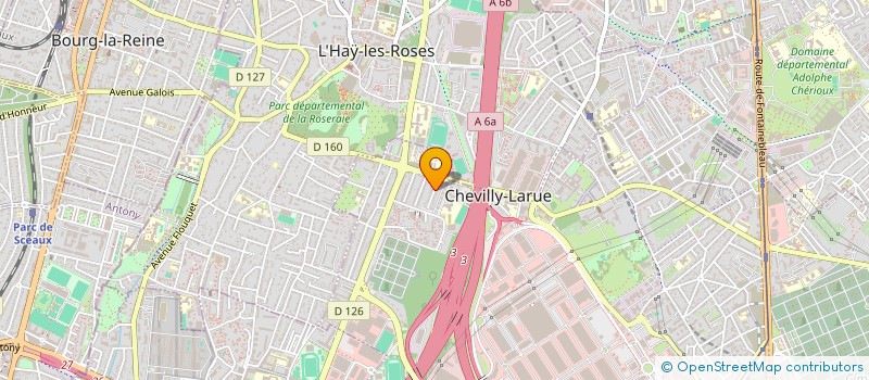 localisation de l'entreprise ELDOLIPPE à CHEVILLY-LARUE