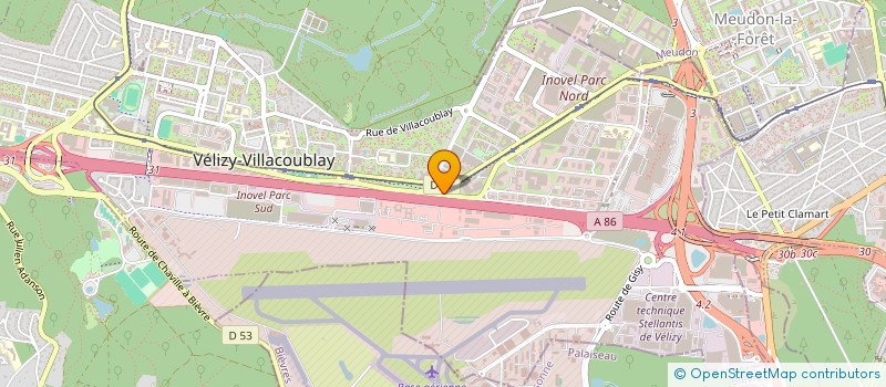 localisation de l'entreprise ELDORADANSE  VELIZY-VILLACOUBLAY