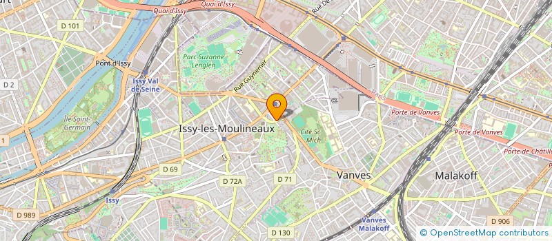 localisation de l'entreprise ELDORADIS à ISSY-LES-MOULINEAUX