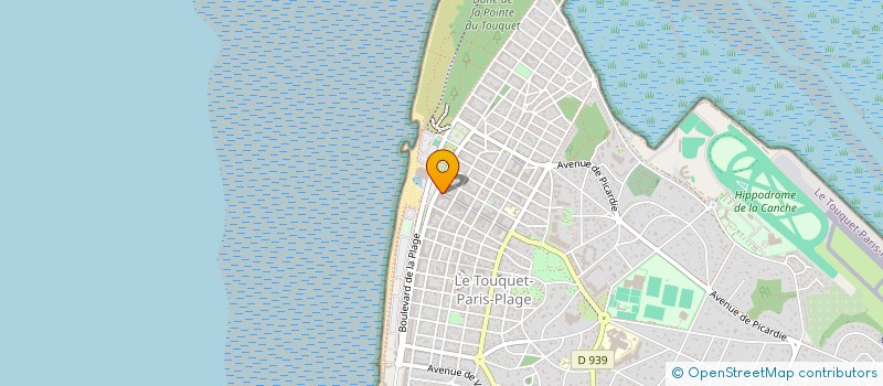 localisation de l'entreprise ELDORADO à LE TOUQUET-PARIS-PLAGE
