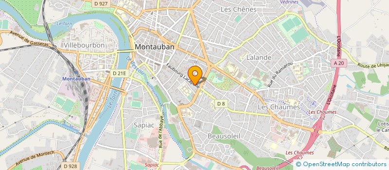 localisation de l'entreprise ELDORADO CONSEIL  MONTAUBAN