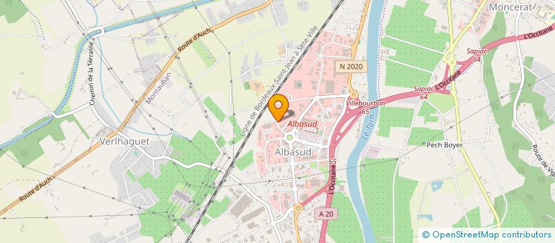 localisation de l'entreprise ELDORADO IMMO 1  MONTAUBAN