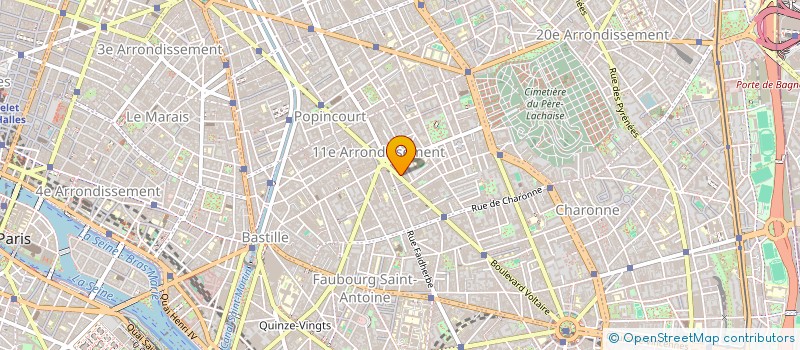 localisation de l'entreprise ELDORADO PRODUCTIONS  PARIS