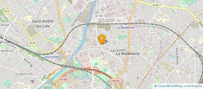 localisation de l'entreprise ELDRITCH CONSULTING à LA MADELEINE