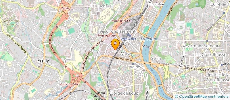 localisation de l'entreprise ELE.FIN SERVICES  LYON