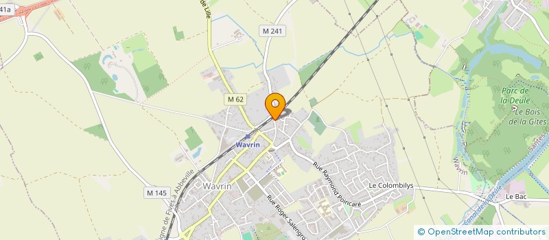 localisation de l'entreprise ELEA à WAVRIN