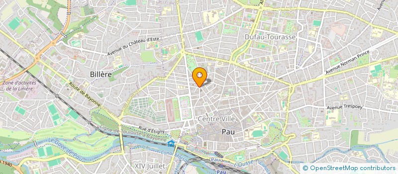 localisation de l'entreprise ELEA à PAU