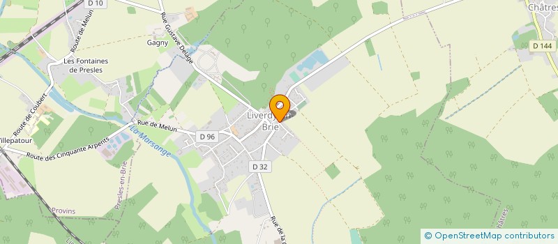 localisation de l'entreprise ELEA à LIVERDY-EN-BRIE