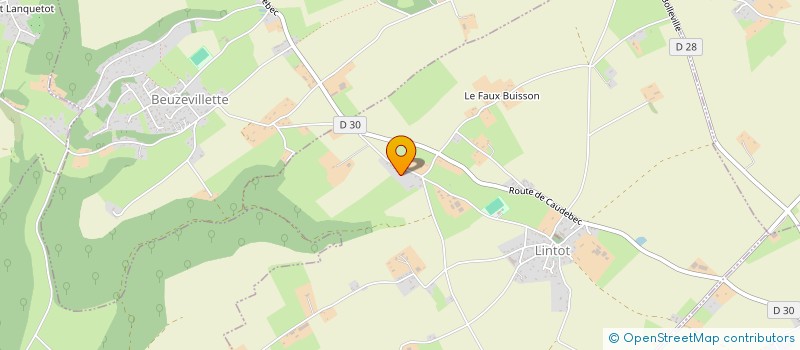 localisation de l'entreprise ELEA  LINTOT