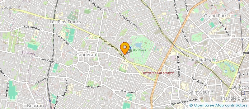 localisation de l'entreprise ELEA  BORDEAUX