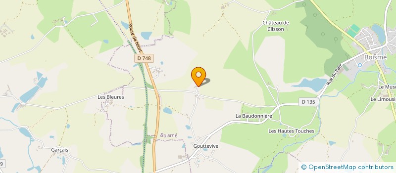 localisation de l'entreprise ELEA à BOISME