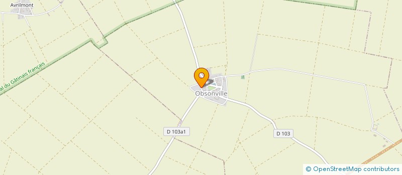 localisation de l'entreprise ELEA  OBSONVILLE