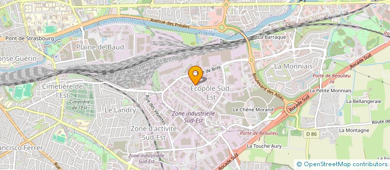 localisation de l'entreprise ELEA & CO à CESSON-SEVIGNE