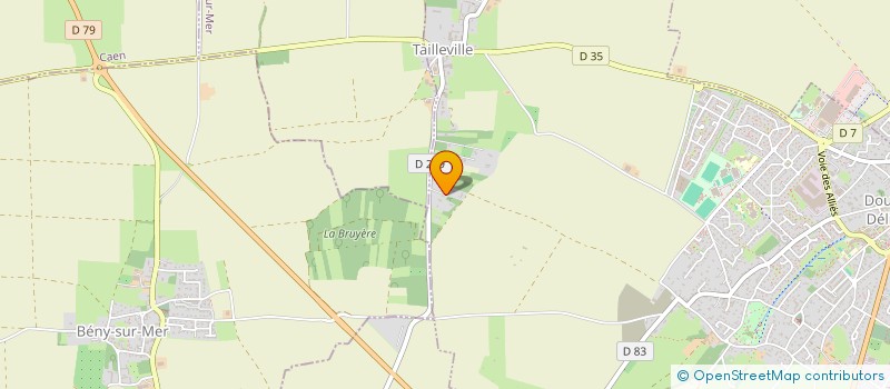 localisation de l'entreprise ELEA-ESTHETIQUE  DOUVRES-LA-DELIVRANDE